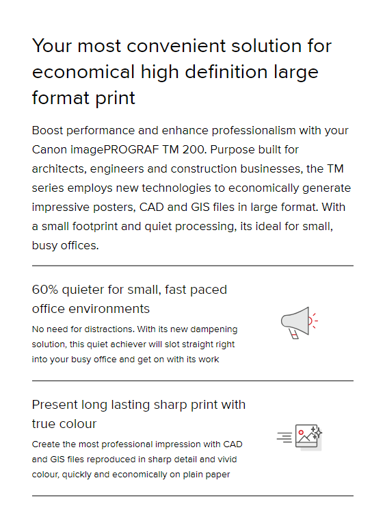 Canon TM-200 24” (A1) Colour Printer 4