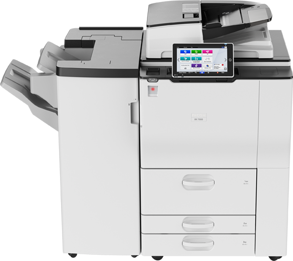 Ricoh IM 7000 A3 Mono MultiFunction Printer Advanced Print Scan
